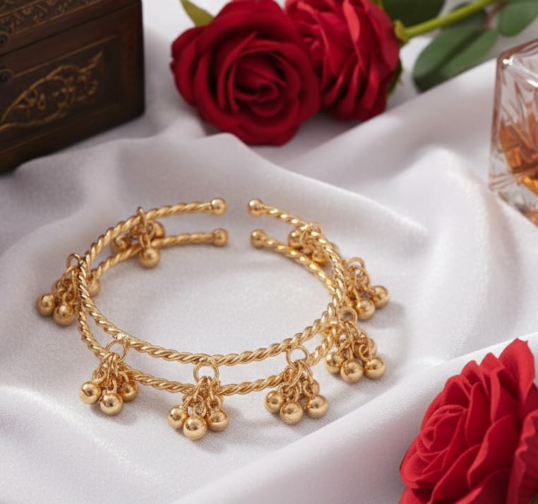 NMII Stylish Glossy Bangle & Bracelet Set for Women & Girls