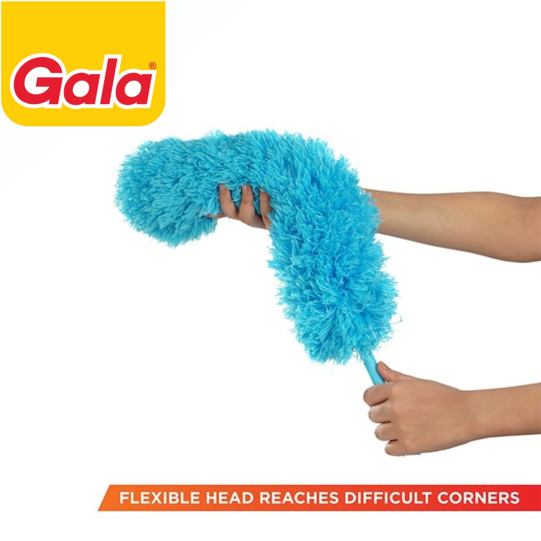 Gala Microfiber Duster, Multipurpose Duster for Home and Car Use, Dust Cleaner for Home Cleaning, Car dust cleaner (Blue)