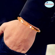 SHINDE EXPORTS pure copper kada for men/copper kada/copper bracelet for men pure