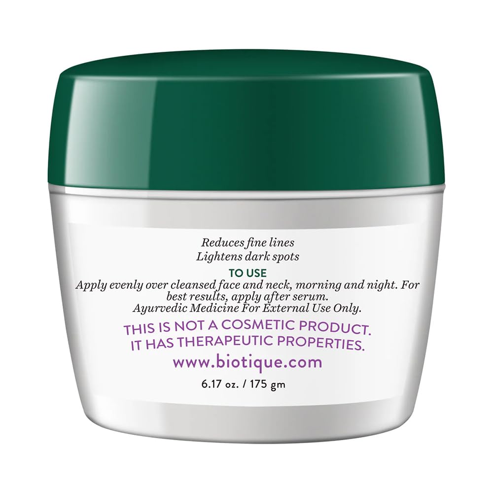 Biotique Saffron Youth Anti-Ageing Cream l 100% Pure Botanical Extracts l Anti-ageing cream for wrinkles and dark lines l Reduces dry lines and Regenerates Skin Youthfulness l All Skin Types l 175gm