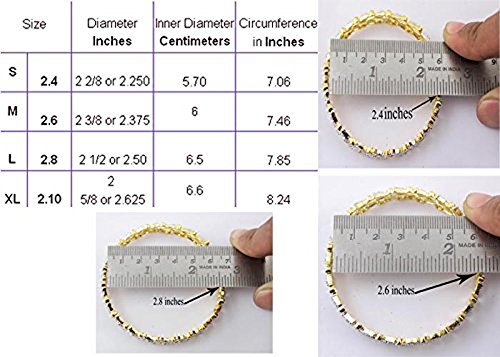 NMII Acrylic (Plastic) with Zircon Gemstone Studded worked Glossy Finished Bangle Set For Women and Girls