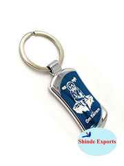 SHINDE EXPORTS Shirdi Sai Baba Plastic Key Chains for car, Home and Bike (Blue 3)
