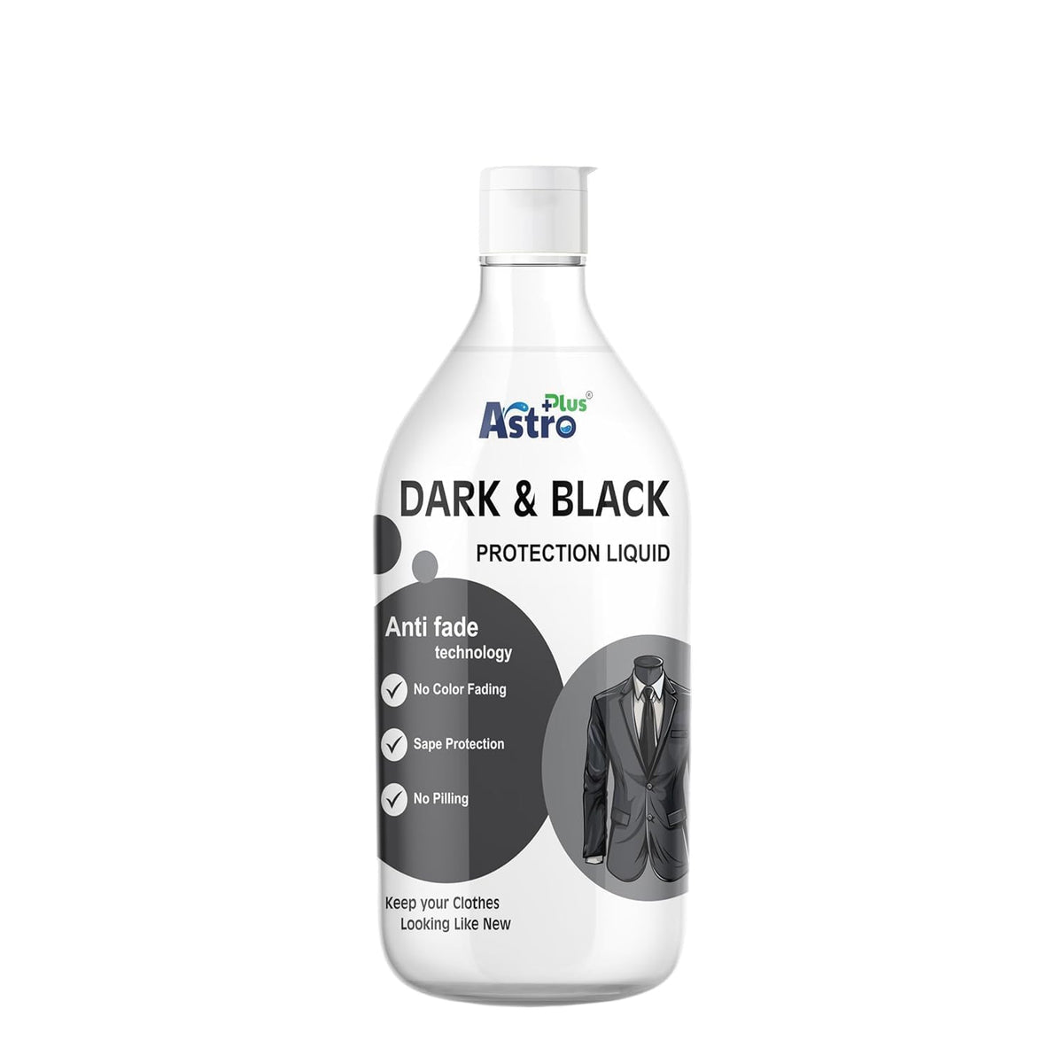 Astro Plus+ Black Protection Antifade Laundry Solution for Vibrant and Lasting Dark Fabrics