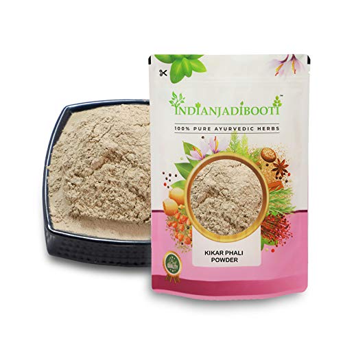 IndianJadiBooti Pure Kikar Phali Powder (Babool Pods) | Traditional Ayurvedic Botanical for Natural Oral Care, DIY Wellness Poultices & Holistic Strength 400 Grams