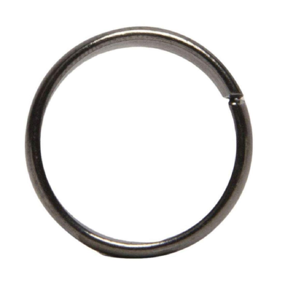ASTRODIDI Black Horse Shoe Iron Ring Shani Dosh Niwaran Kale Ghode ki Naal Ka Challa Adjustable for men and women (Ring Size 20)