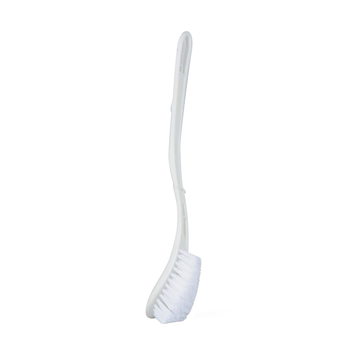 Gala Toilean Toilet Brush, Toilet Brush for Western and Indian Toilet, Bathroom Brush for Toilet Cleaning White, Large, (Colour may vary) Pack of 1