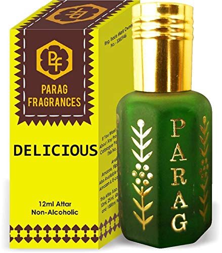 Parag Fragrances Delicious Attar 1 Tola / 12ml (Crystal Series) Natural Distiled Attar/Alcohol Free Attar/Long Lasting Attar