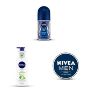 NIVEA Deo 50 ml + Lotion 400 ml + Men Crème 75 ml