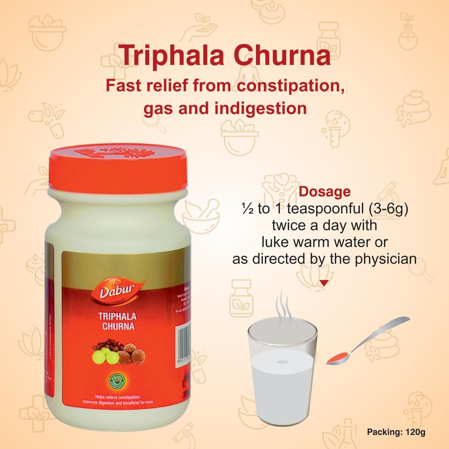 Dabur Triphala Churna - 120 g
