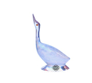 DSH CRAFTING YOUR CURIOSITY Metal Decorative Swan Duck Showpiece Kissing Duck Showpiece for Home Décor and Gift (White)