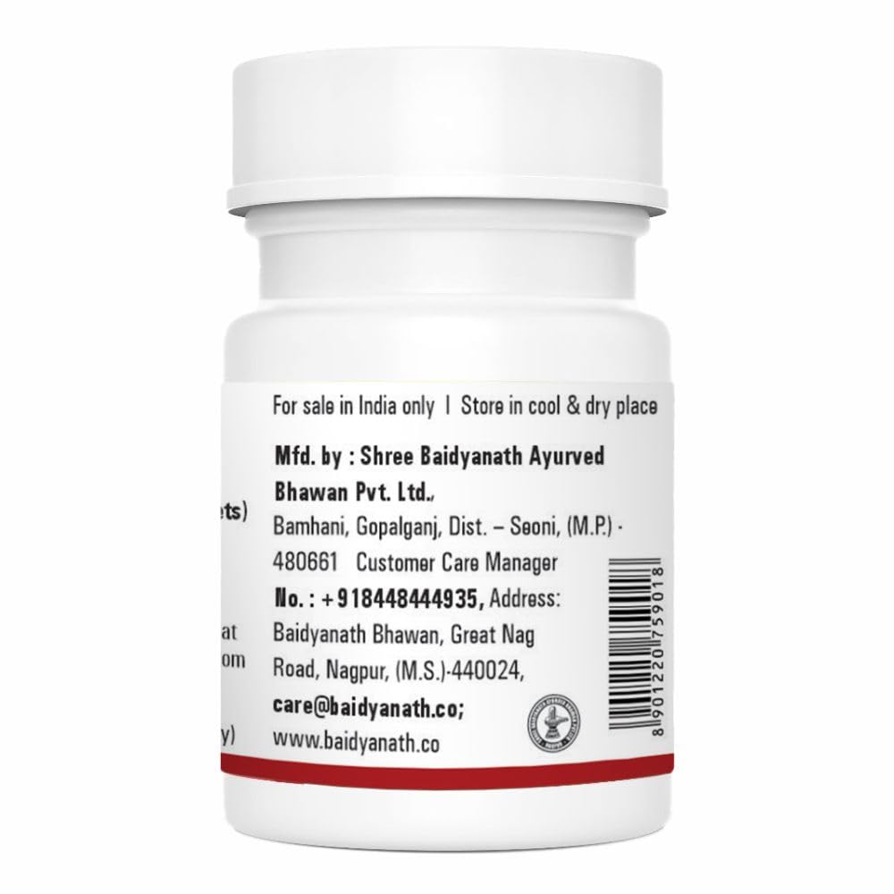Baidyanath Asli Ayurved Mahasudarshan Ghanbati - 50 Tablets
