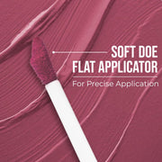 INSIGHT Smudge Free Lip Mud | Moisturizing Formula | Upto 12 Hrs Stay | Instant Matte Finish | Silky Smooth Texture (Misty) - 3.5g