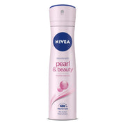 Nivea Deodorant Pearl and Beauty for Women, 150ml (Pack of 3, Spray)