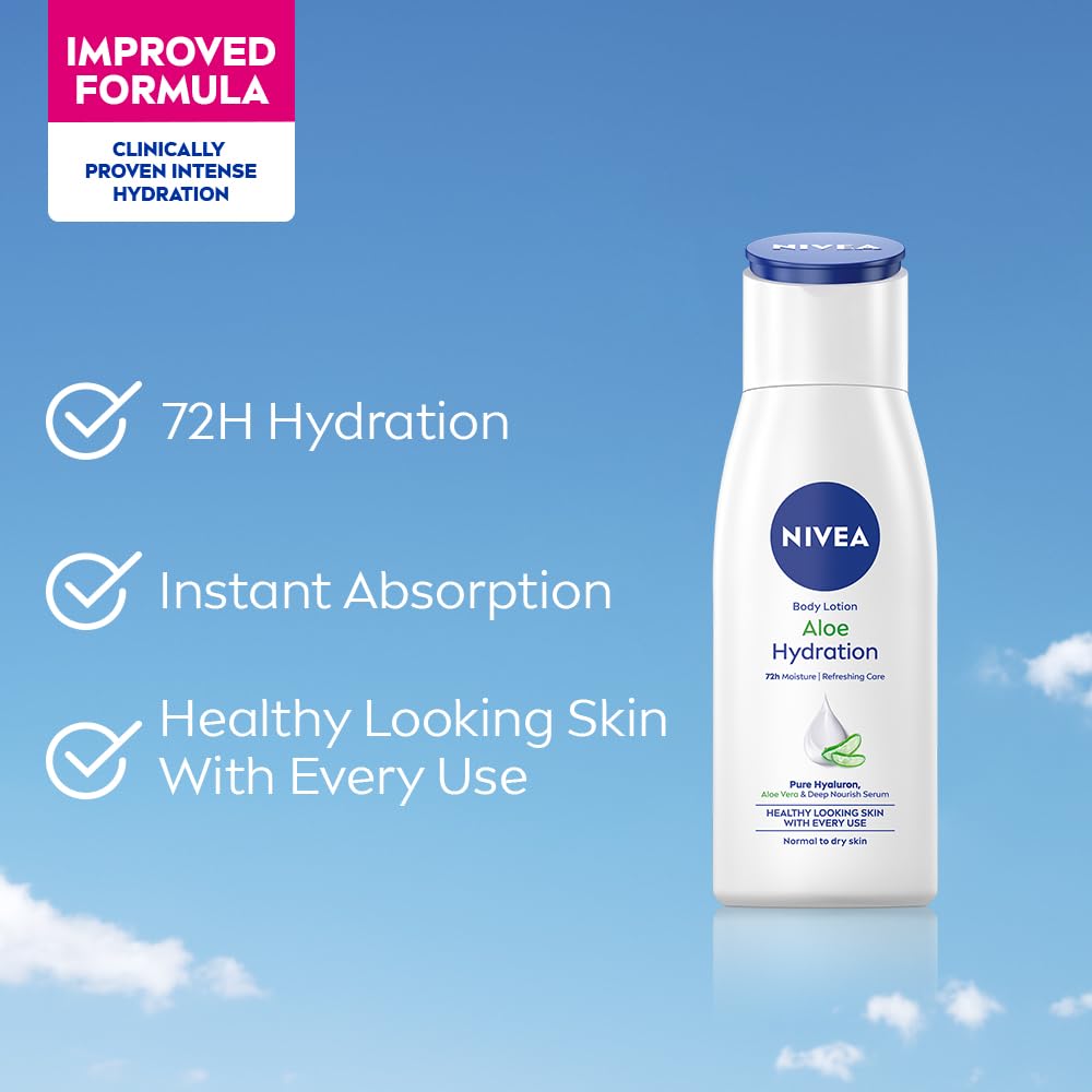 NIVEA Aloe Hydration Body Lotion, 75ml