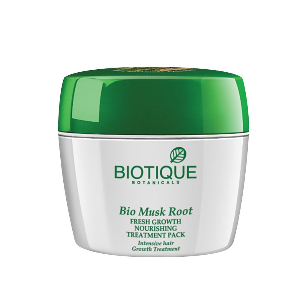 Biotique Fresh Growth Nourishing Treatment Pack - Bio Musk Root, 230Ml Box, All, 1 Count