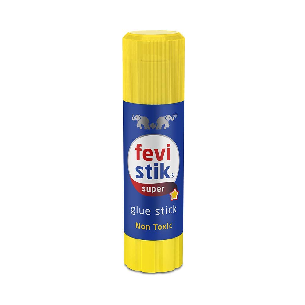 Pidilite Fevistik Super Glue Stick Non-Toxic Transparent Adhesive 15GM - Pack of