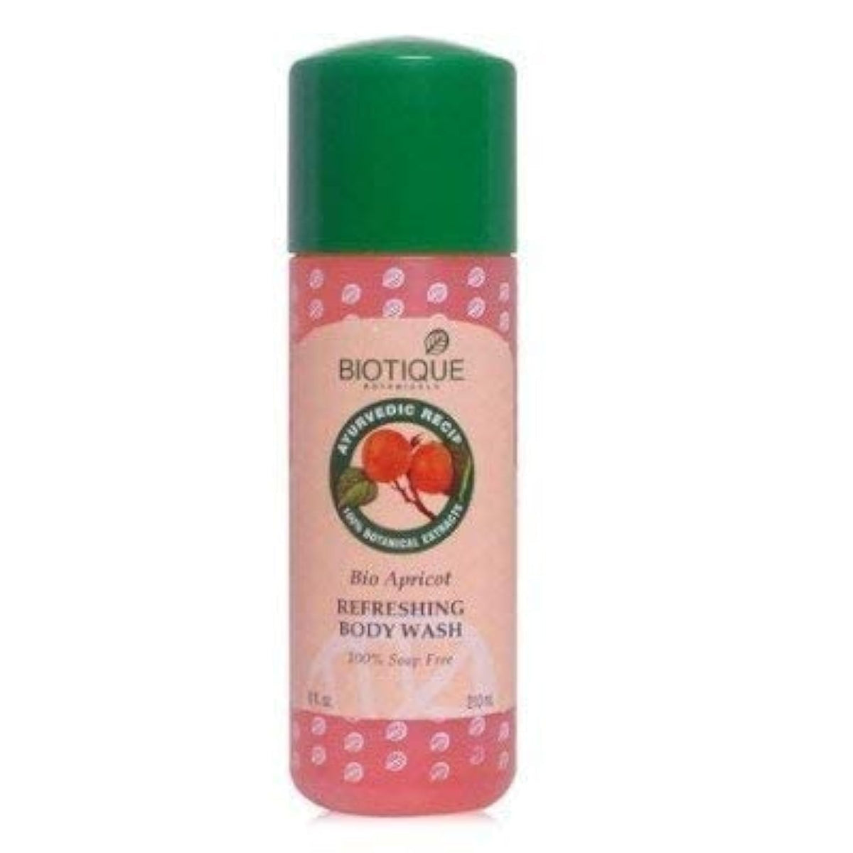 Biotique Body Cleanser 100% Soap Free Body Rinse Apricot Gel (210 ml) Pack of 2