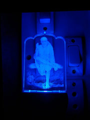 SHINDE EXPORTS Sai Baba Colour Changing LED Room Lamp (Design 1)