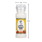 Urban Platter Summer Harvest Desert Salt Grinder, 200g (Powdered by Lunn | Summer Harvest | Sparkling White Crystals | Longer Dried Salt)