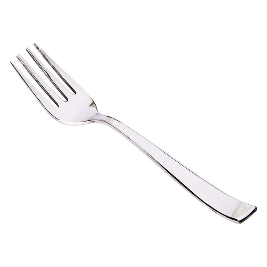 Parage 12 Pieces Stainless Steel Dinner Forks Set for Home & Kitchen, 15.5 cm Long, Fruit Fork for Dining Table, Dining Tableware Cutlery Set, Silver