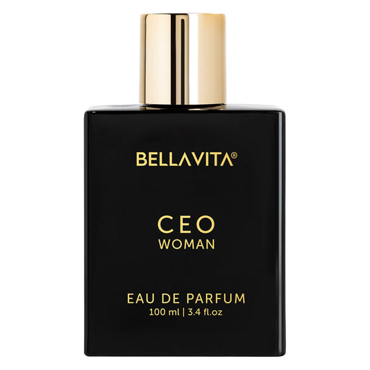 Bella Vita Luxury CEO Woman Eau De Parfum Perfume with Bergamot, Tonka & Vanilla|Premium,Long Lasting Woody & Fruity Fragrance Scent for Women, 100 ML