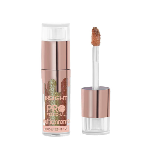 INSIGHT Professional Multichrome Liquid Eyeshadow - Mermaid Echoes | Metallic Effect | Enriched with Green Tea & Cucumber Extracts | Striking Effect | Liquid Formula | Dynamic Color Effects - 5g