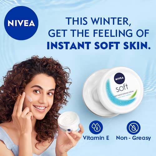 Nivea Ultimate Combo- Body Milk 400Ml 5 In 1 Complete Care Nourishing Body Lotion & Soft 200Ml Moisturizing Cream With Vitamin E, Jojoba Oil