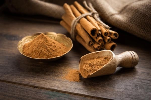 NatureVit Cinnamon Dalchini Powder 200g | Pure & Aromatic | Natural Spice for Cooking, Baking & Herbal Tea | Rich in Antioxidants | No Preservatives