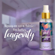 The Old Natural Snif Lavender Love Air Freshener Spray – 100ml | Calming Lavender Scent, Long-Lasting Fragrance for Home, Office & Car
