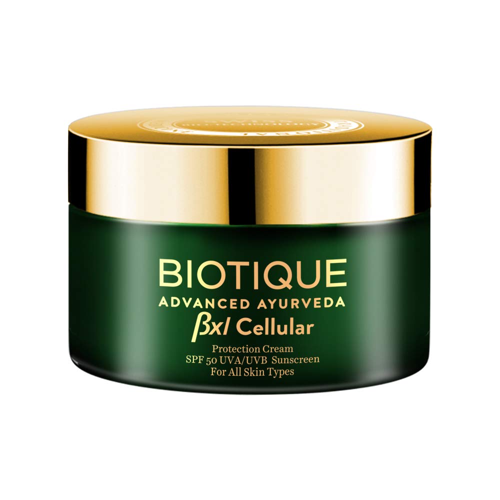Biotique Bxl Cellular Protection Cream SPF 50 UVA/UVB Sunscreen, 50 g