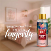 The Old Natural Snif Memory Mist & Citrus Rush Air Freshener Spray – 100ml | Uplifting Floral Aroma, Natural Air Freshener for Home, Office & Car Pack of 2 - Combo
