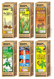 Parag Fragrances Natural Champa Incense Sticks of 250gm Agarbatti with 2pc Perfumes and 1pc Incense Holder/Natural Fragrance & No Charcoal Incense Sticks for Pooja & Home Fragrance
