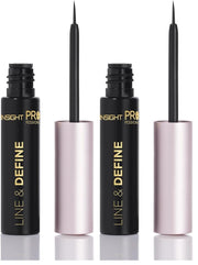 INSIGHT Professional Line & Define Eyeliner - 5g | Intensely Pigmented | Quick Drying | Long Lasting | Smudgeproof | Waterproof | Rub-resistant Formula (Pack of 2)