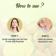 Biotique Fruit Brightening Face Wash| Ayurvedic and Organically Pure| Advanced Swiss Technology |100% Botanical Extracts| Suitable for All Skin Types | 200mL (Pack of 3)