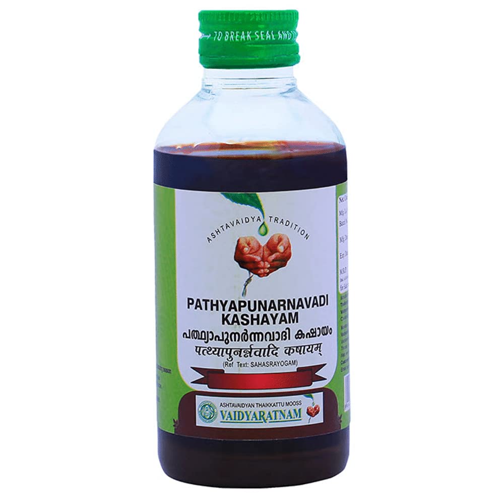 VAIDYARATNAM PATHYAPUNARNAVADI KASHAYAM 200 ML (PACK OF 2)