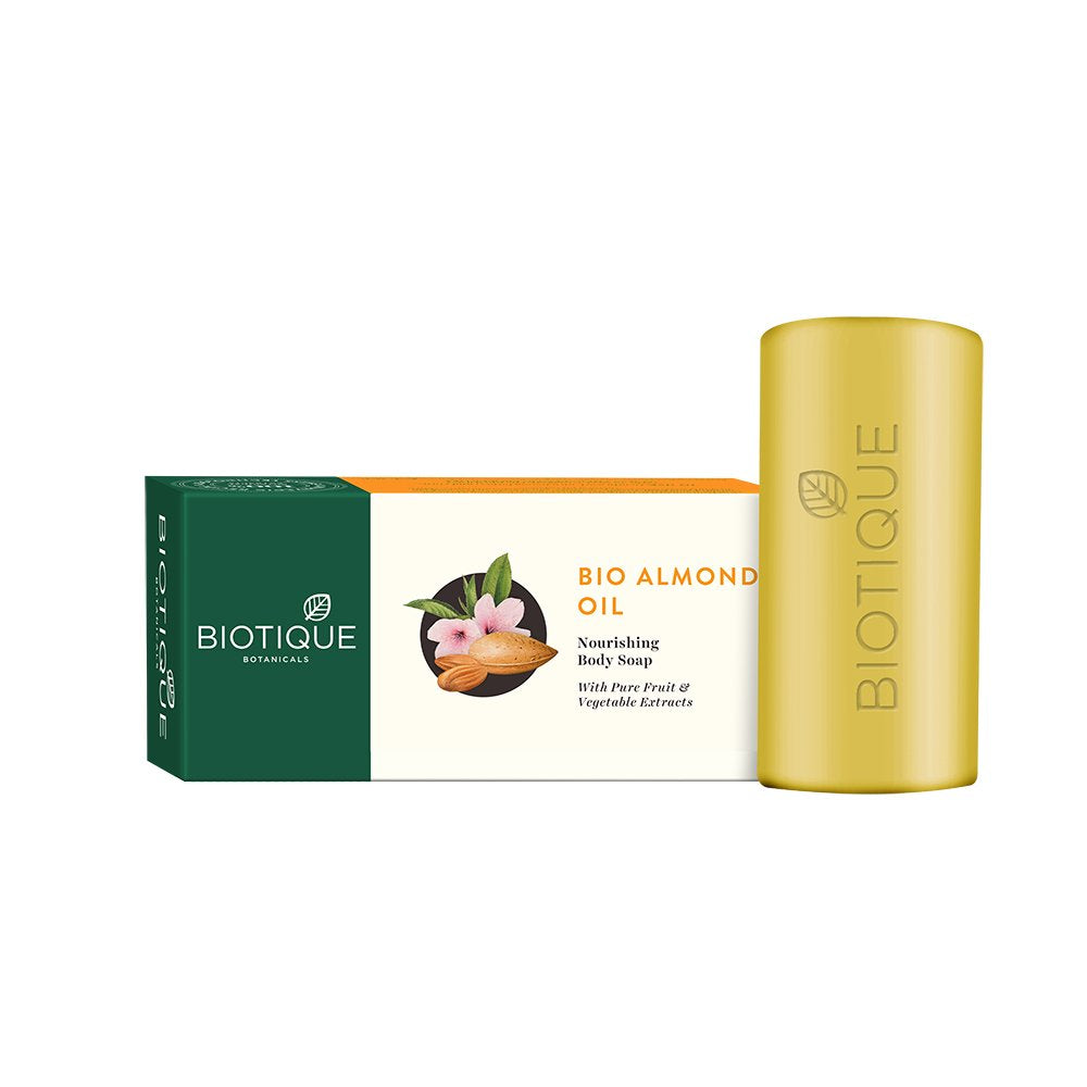 Biotique Almond Oil Nourishing Body Soap, 150g