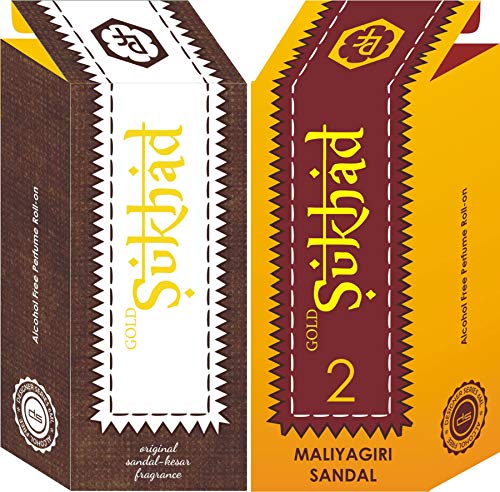 Parag Fragrances Sukhad And Sukhad 2 6ml Long Lasting Attar (Alcohol Free)