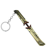 YaaNatural Yaa Catchy Avengers Thanos hand with all Infinity Stone Gauntlet and Double-Bladed Sword KeyChain Key ring best Gift for (Thanos Lovers) Keychains