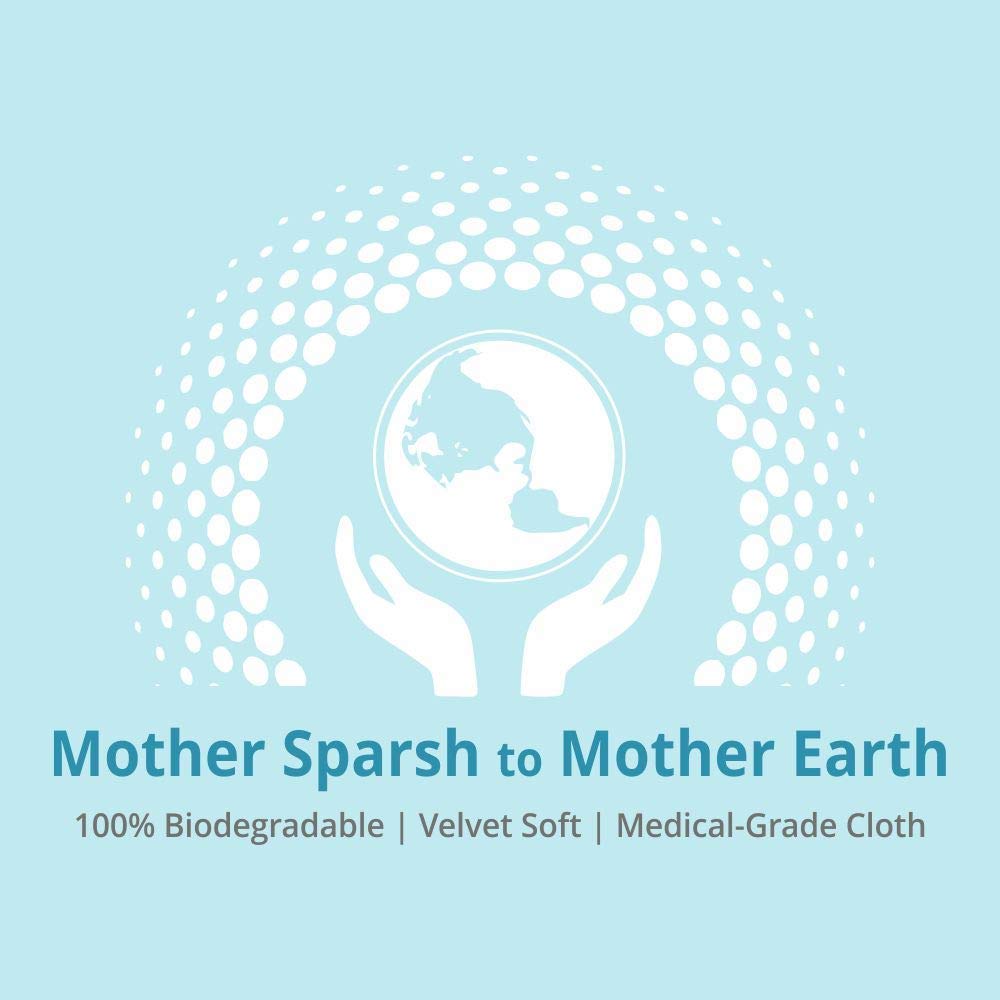 Mother Sparsh 99% Pure Water (72 Unscented Baby Wipes) - Super Thick Fabric