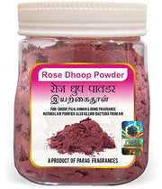 Parag Fragrances Rose Dhoop Powder 180 Gram with Plate & Cone Maker