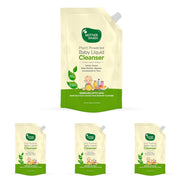 Mother Sparsh Baby Liquid Cleanser Refill Pack 500ml (Pack of 4)