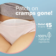 Nua Ultra Thin Rash Free Leak Proof 12Xl + 20L + 18R Sanitary Pad & Cramp Comfort (3 Heat Patches) Combo | Higher Absorbency | Soft Top Layer | Toxic-Free | 8 Hours Pain Relief, Women