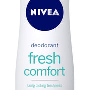 NIVEA Women Deodorant, Fresh Comfort, Long Lasting Freshness & 48h Protection, 150 ml