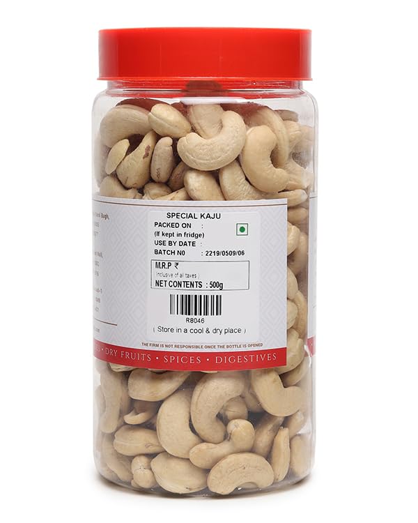 Roopak's PIK-N-PAY 100% Natural Premium Crunchy Cashew | Premium Kaju nuts | Nutritious & Delicious | Gluten Free & Plant based Protein