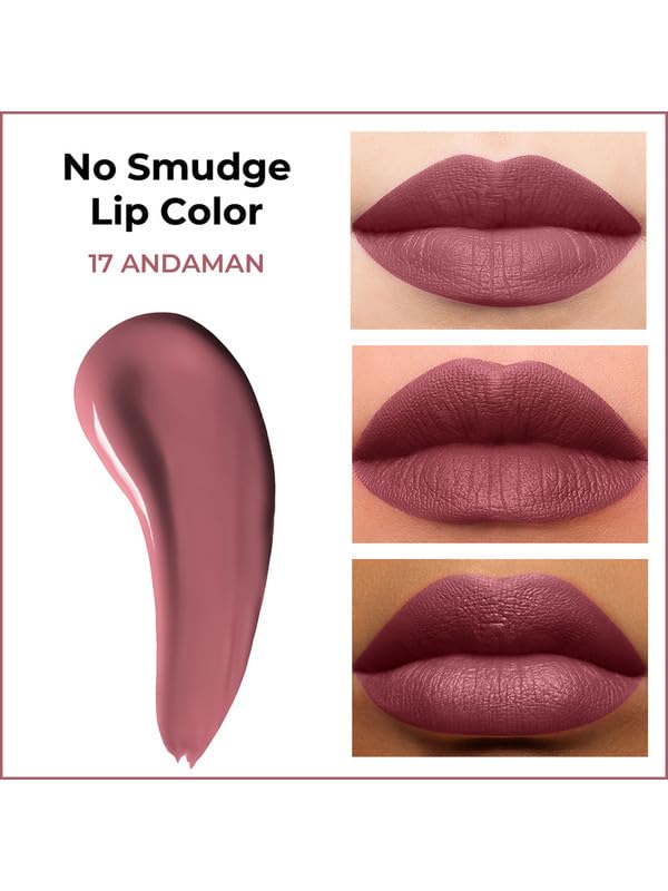 INSIGHT No Smudge Lipcolor | Full Coverage | Fade-Proof Formula | Velvety Texture | Lightweight | Nourishing | All-Day Comfort | Long-Lasting | Palawan Island-4g