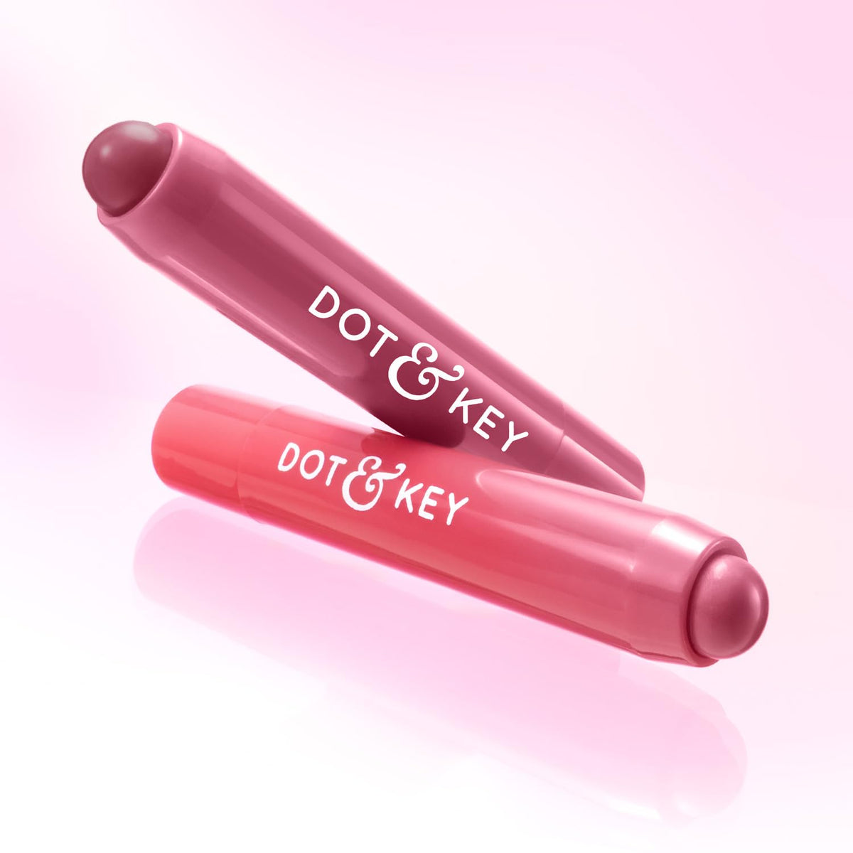Dot & Key Meltie Lip Balm Berry Crumble+Dot & Key Meltie Lip Balm Strawberry Glaze