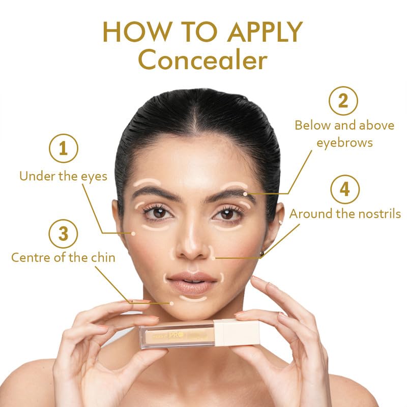 INSIGHT Professional Ultimate Cover Concealer (LN-13) | Lightweight, Long-Lasting & Waterproof | Enriched with Vitamin E & Coffee Seed Oil - 20g (Pack of 2)