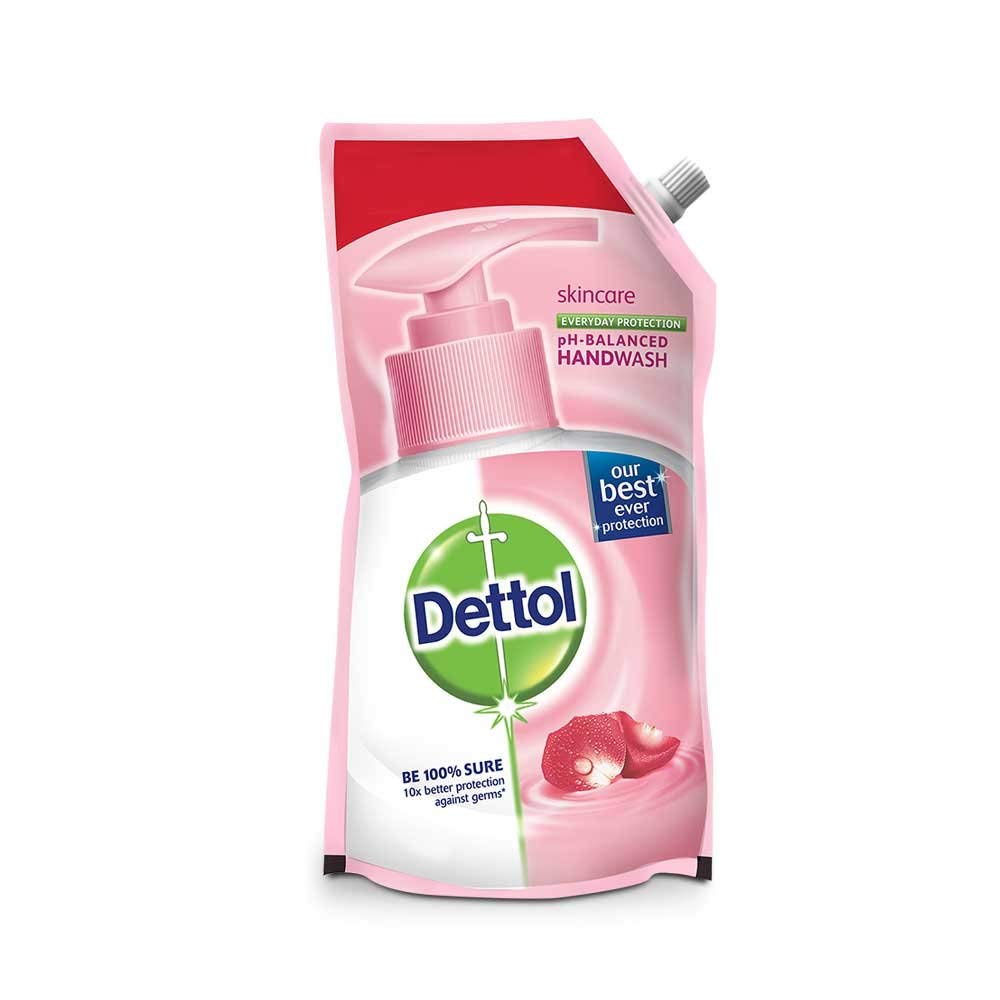 Dettol Liquid Handwash Skincare - 750 ml with Dettol Instant Hand Sanitizer - 50 ml