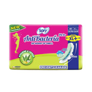 Sofy Anti Bacteria Extra Long Sanitary Pads, Pack of 6