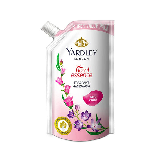 Yardley London Floral essence Iris & violet Fragrant Handwash 750ml,White